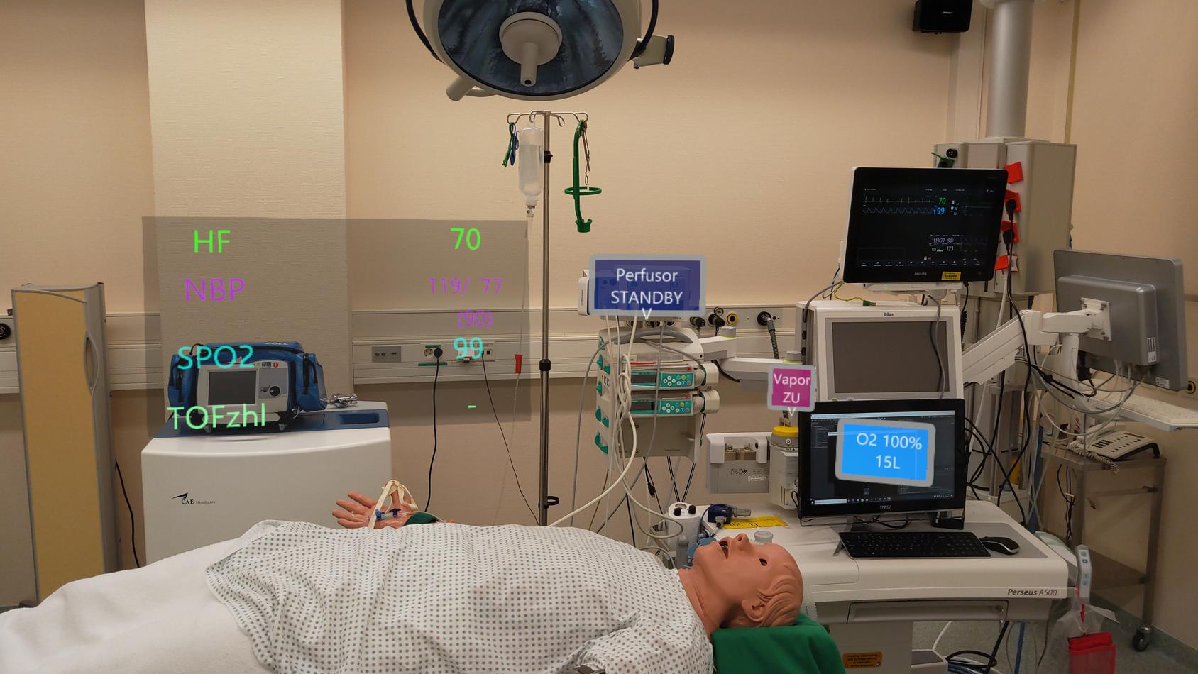 Visualization methods for patient monitoring in anesthetic procedures ...